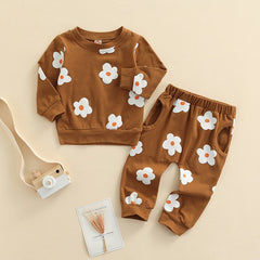 Flora Coco - Daisy Toddler Girls Tracksuit Set