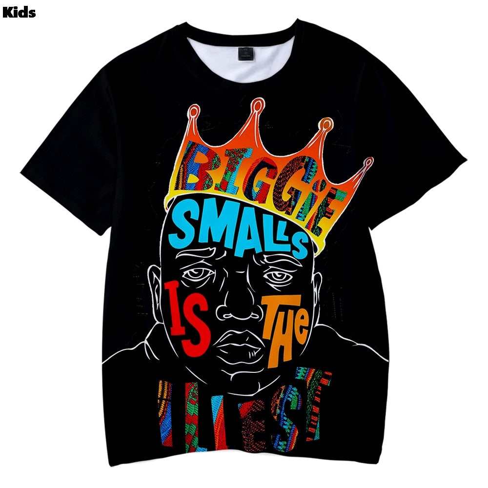 Biggie Smalls Notorious Big Kids T-shirts - Black Biggie Smalls Notorious Big Kids T-shirts - Black.