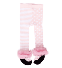 Baby Girls Stocking with Ballet Frills.