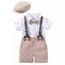 Berkeley - Baby Boy Gentleman Romper Suit Set-This outfit is designed for a little Gentlemen.This will dress up your little baby boy to look special for many / any occasions - well made and so cute on!This is tr-Bijou Bubs