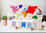 Wooden Name Puzzle Toy  - personalised Montessori gift.