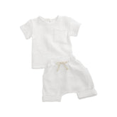 Sunny Set - Organic Cotton Baby Clothes Set - Summer Set Casual.