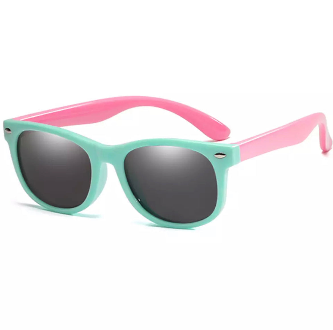 Ultra Flexible Sunglasses - Pink & Mint.