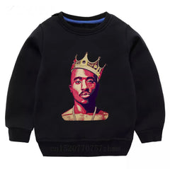 Kids Tupac Crewneck - Crown.