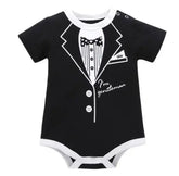 Baby Tuxedo Onesie - Black.