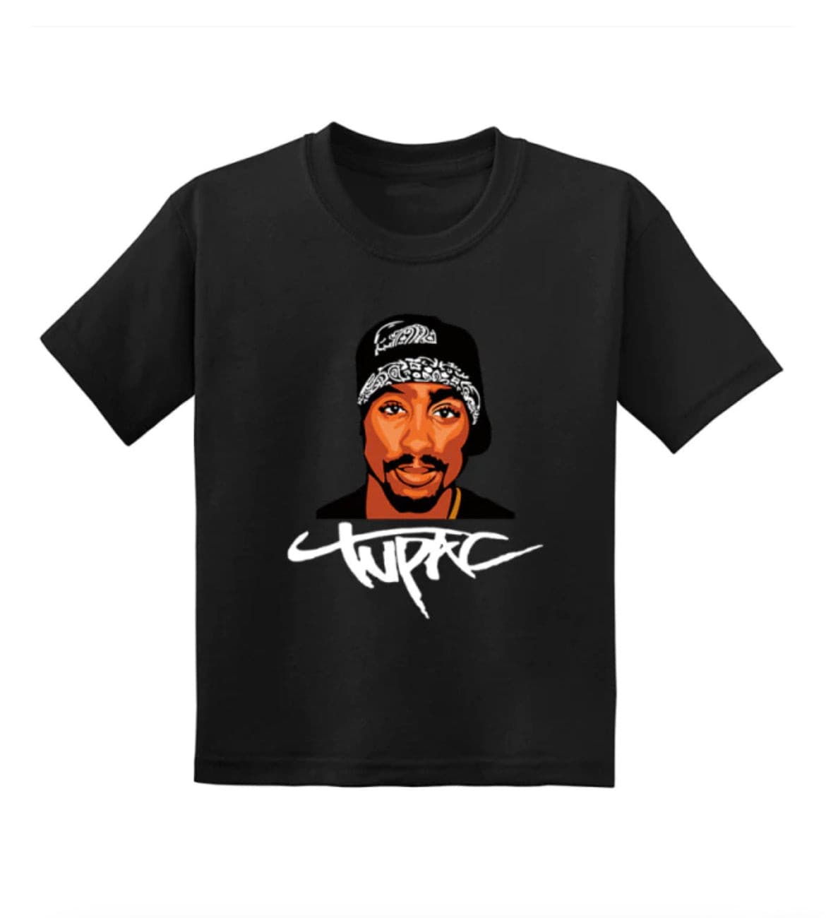 Kids Tupac Tee - Graffiti Face.