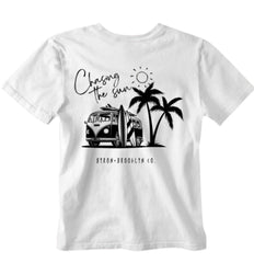 Byron Brooklyn Co - CHASING THE SUN, T-Shirt , Sage