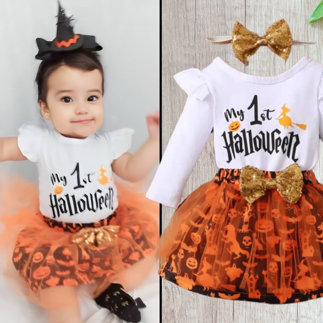 First Halloween Costume , First Halloween outfit, First Halloween Dress, Baby Halloween Outfit , Baby Girl Halloween Costume, Halloween Tutu