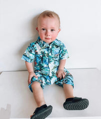 Baby Hawaiian Romper Shirt - Onesie