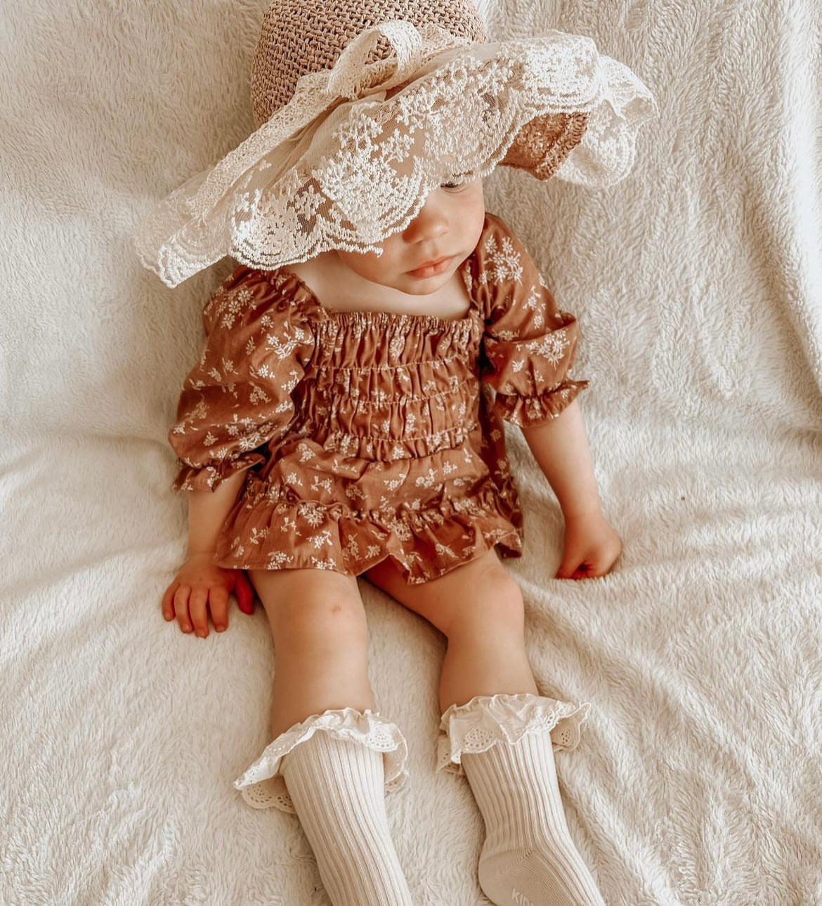 Baby girl boho outlet romper