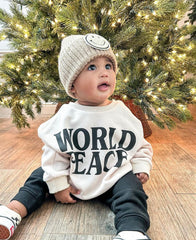 World Peace Toddler Sweater - Unisex World Peace Jumper