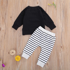Stripe Baby Clothes Set - Boys Tracksuit Set