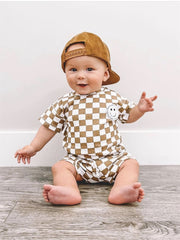 Baby Boy Clothes Sets - Checked / Plaid Shorts & Tee