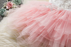 Flower Girl Dress - Tulle Toddler Girl Dress