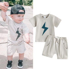 Electric Lightning Boys Clothing Set, 0-24M