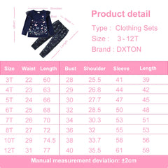 Girls Clothing Sets Cotton & Butterfly Clothing Set