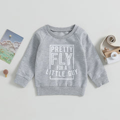 Pretty Fly For a Little Guy Crewneck Sweater