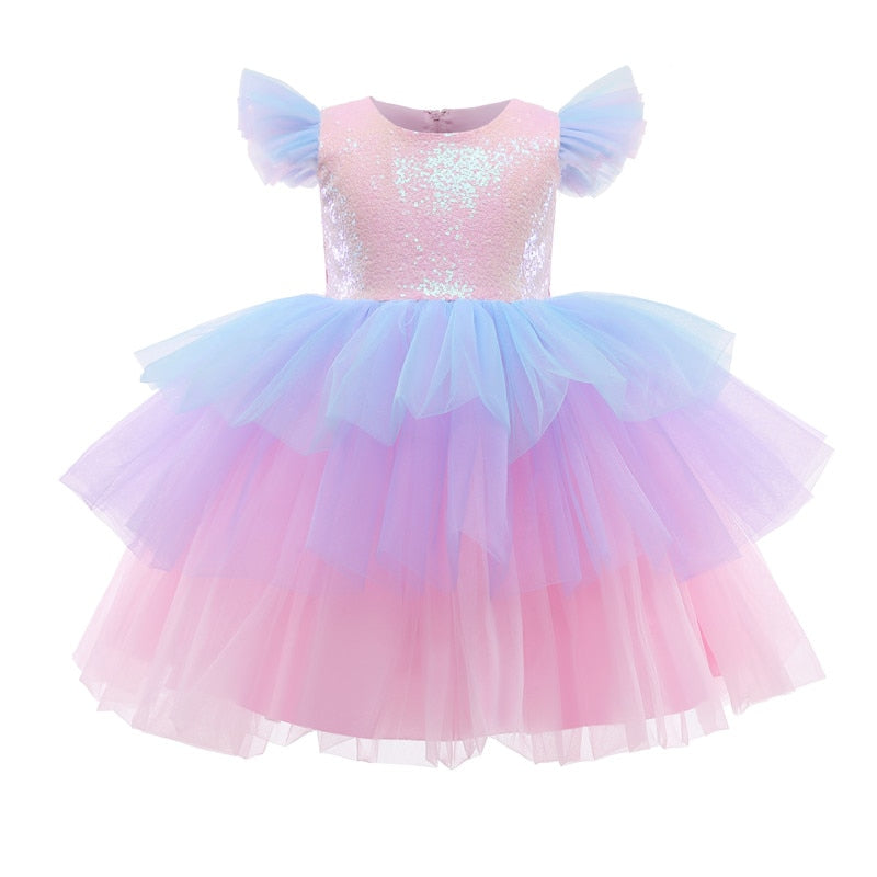 girls princess dress unicorn