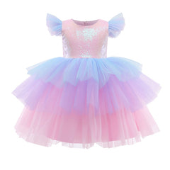 girls princess dress unicorn