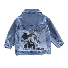 Jacket Baby Denim Mickey - Trendy Toddler Mickey Mouse Jacket Jacket Baby Denim Mickey - Trendy Toddler Mickey Mouse Jacket.