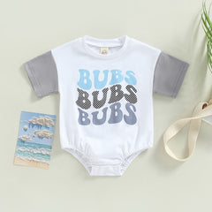 Bubs - Skater Bodysuit Oversize Tee Romper.