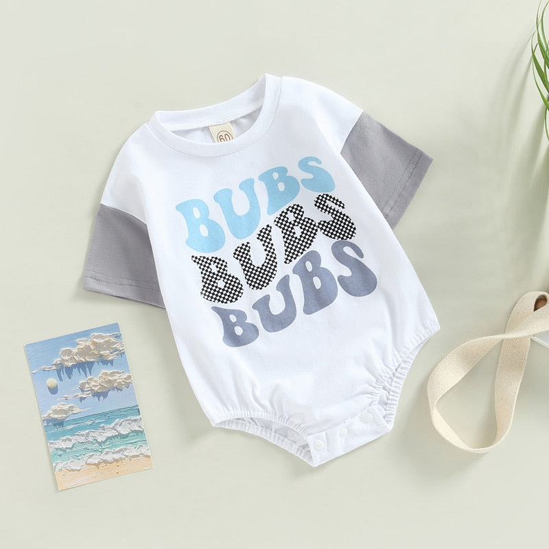 Bubs - Skater Bodysuit Oversize Tee Romper.