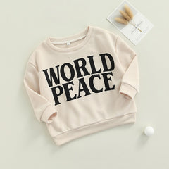 World Peace Toddler Sweater - Unisex World Peace Jumper