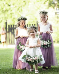 Sinead - Lace Flower Girl Dress or Princess Party Dress.