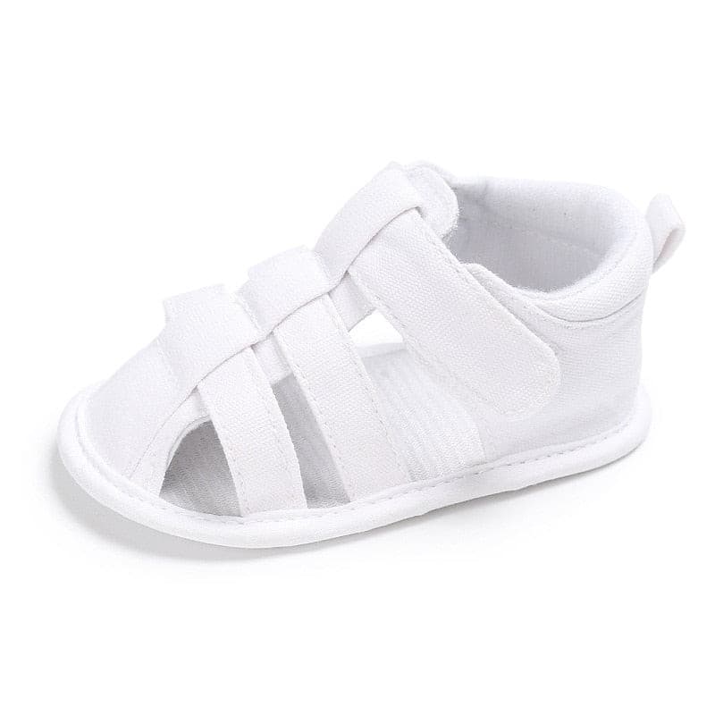 Boaz - Newborn Baby Leather Sandals First Walker.