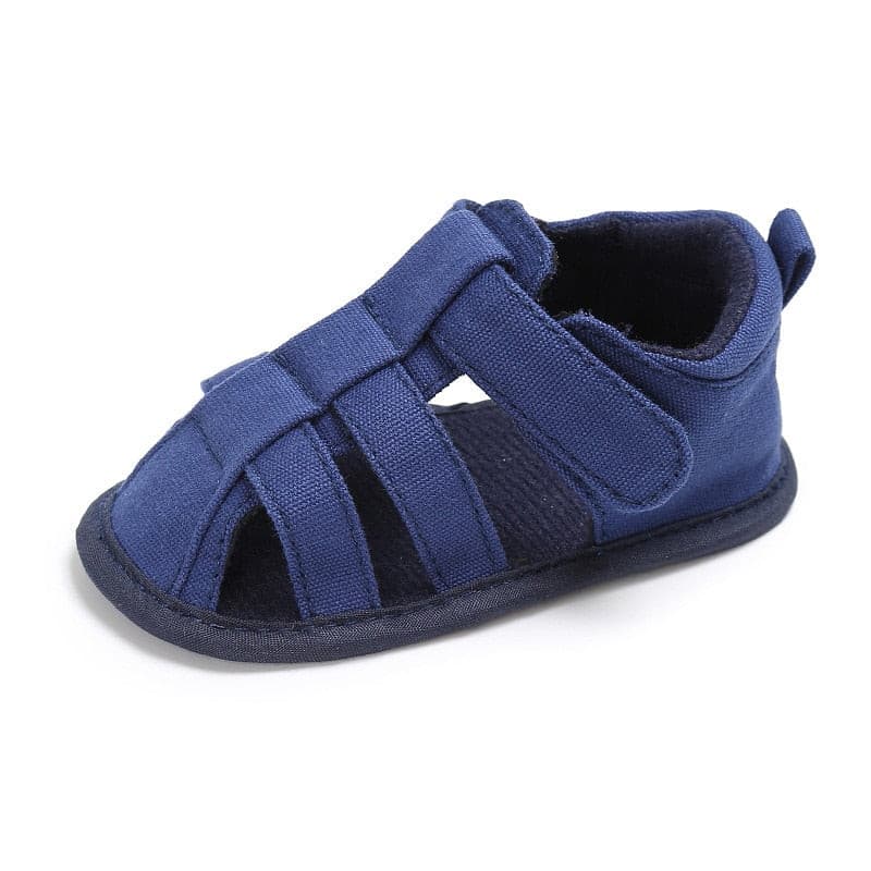 Boaz - Newborn Baby Leather Sandals First Walker.