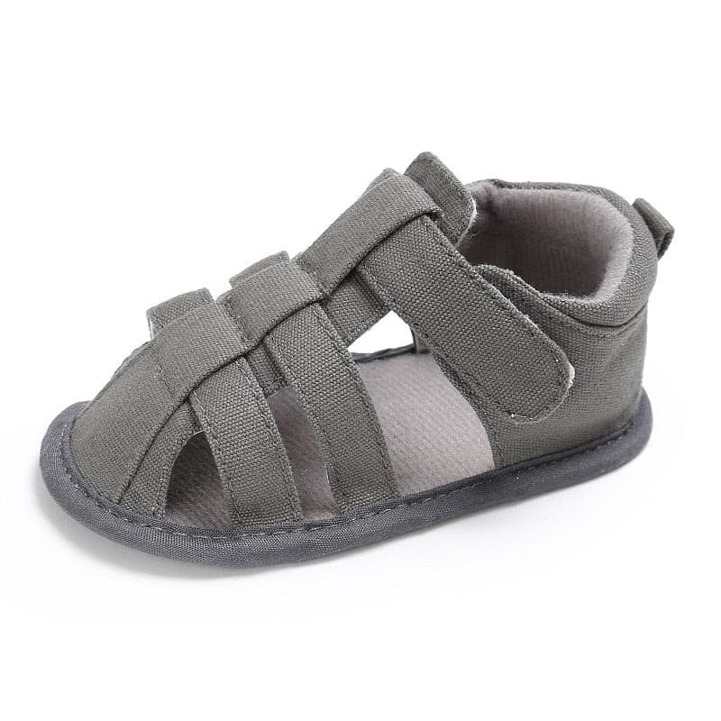 Boaz - Newborn Baby Leather Sandals First Walker.