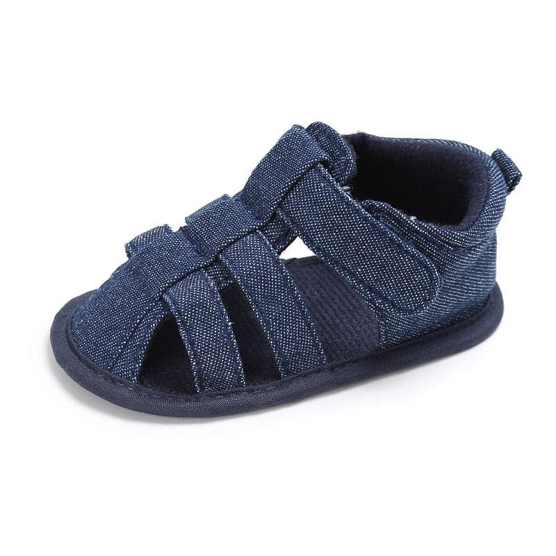 Boaz - Newborn Baby Leather Sandals First Walker.