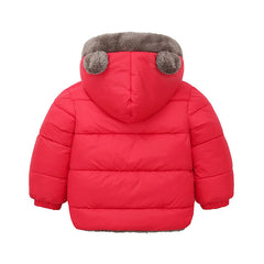 Mosely - Kids Puffer Fur Lined Jacket , Baby Parka