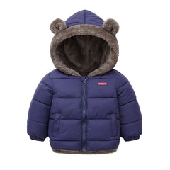 Mosely - Kids Puffer Fur Lined Jacket , Baby Parka