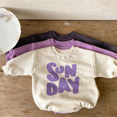Sunday - Baby & Toddler Oversize Sweater Romper.