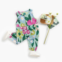 Raina - Girls Floral  Bodysuits Sleeveless Romper.