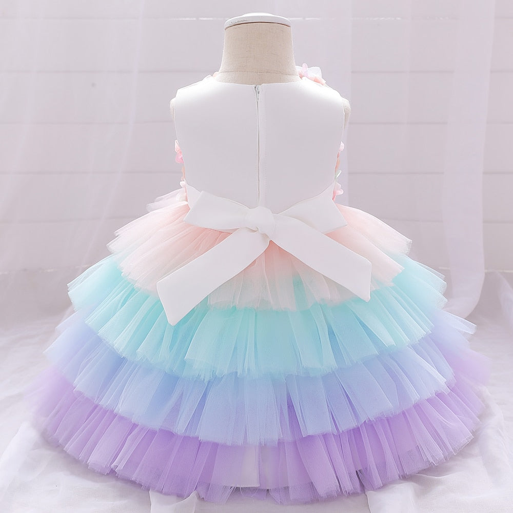 Baby Girl Star Sequins Puffy Girl Princess Dress | Girl princess dress,  Princess dress, Flower girl dresses