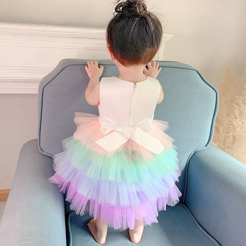 Princess Aisha Dress (Rose Gold) | Toddler birthday dress, Wedding dresses  for kids, Wedding flower girl dresses