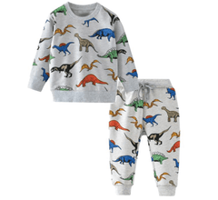 Dinosaurs Soft Cotton Tracksuit.