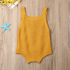 Pom Pom Baby Knitted Romper