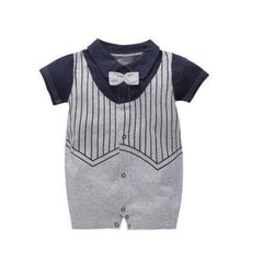 Dylan - Baby Boy Gentleman Romper One Piece Suit.