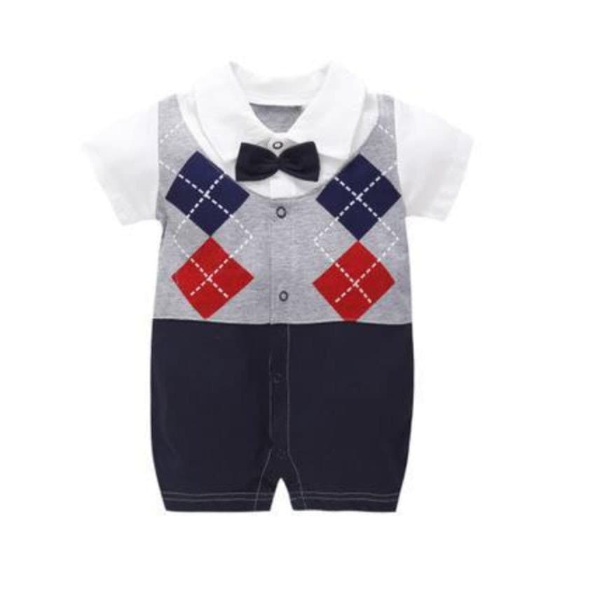 Dylan - Baby Boy Gentleman Romper One Piece Suit.