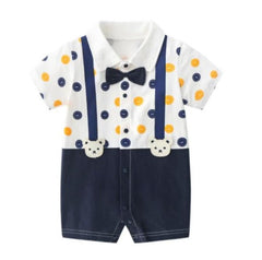 Dylan - Baby Boy Gentleman Romper One Piece Suit.