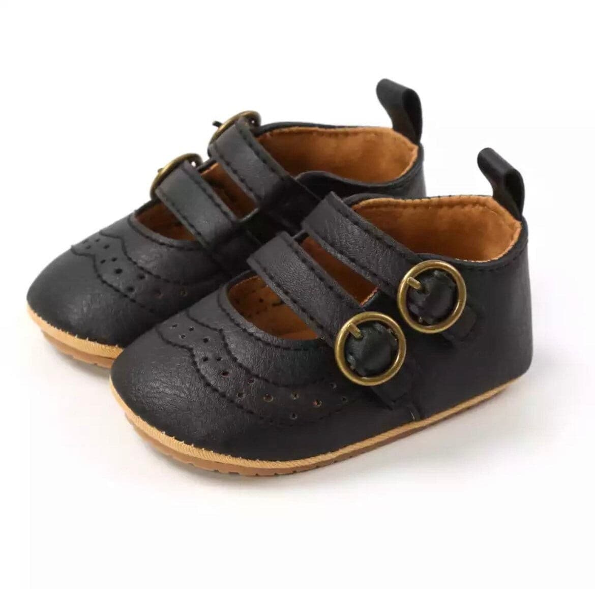 Lou - Baby Mary Janes First Walker Shoes-Thank you for visiting my store! Gorgeous Baby Mary Janes First Walker Shoes in size newborn to 18 months.This is great little shoe and is very popular for all speci-Bijou Bubs