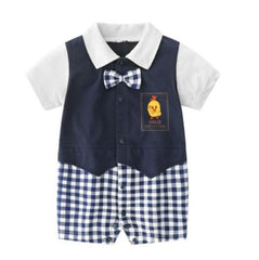 Dylan - Baby Boy Gentleman Romper One Piece Suit.