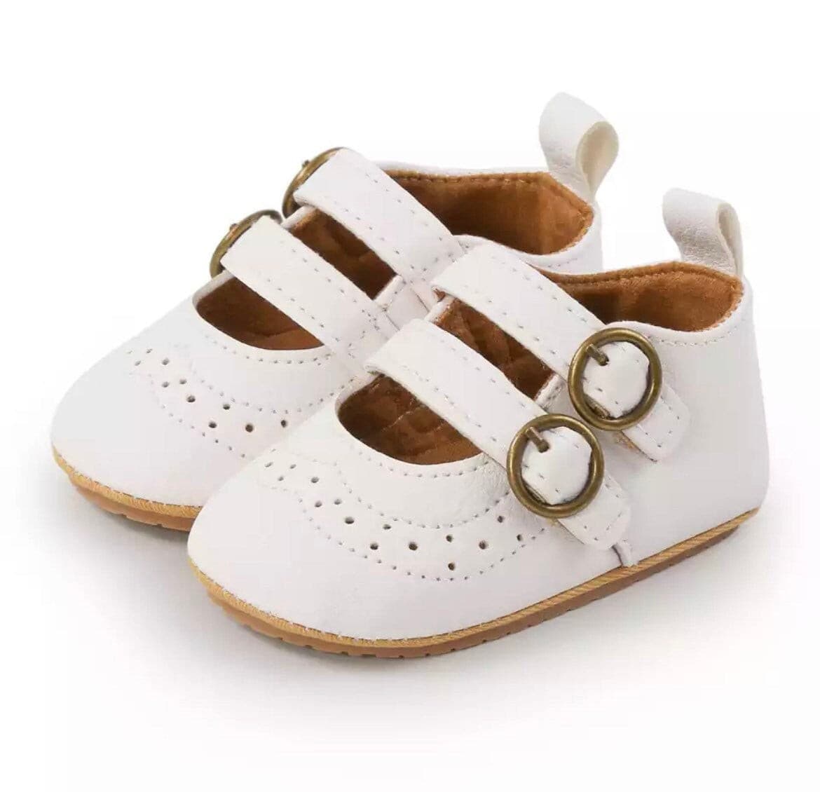 Lou - Baby Mary Janes First Walker Shoes-Thank you for visiting my store! Gorgeous Baby Mary Janes First Walker Shoes in size newborn to 18 months.This is great little shoe and is very popular for all speci-Bijou Bubs