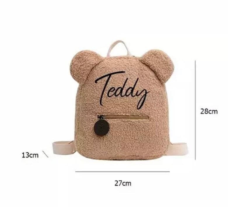 Personalised Backpack with Embroidered Name for Kids-Thanks for visiting my store !
Great backpack for your little one to carry toys and snacks.
Or the cutest gift for them. ♥
Do not hesitate to write to us for anythin-Bijou Bubs