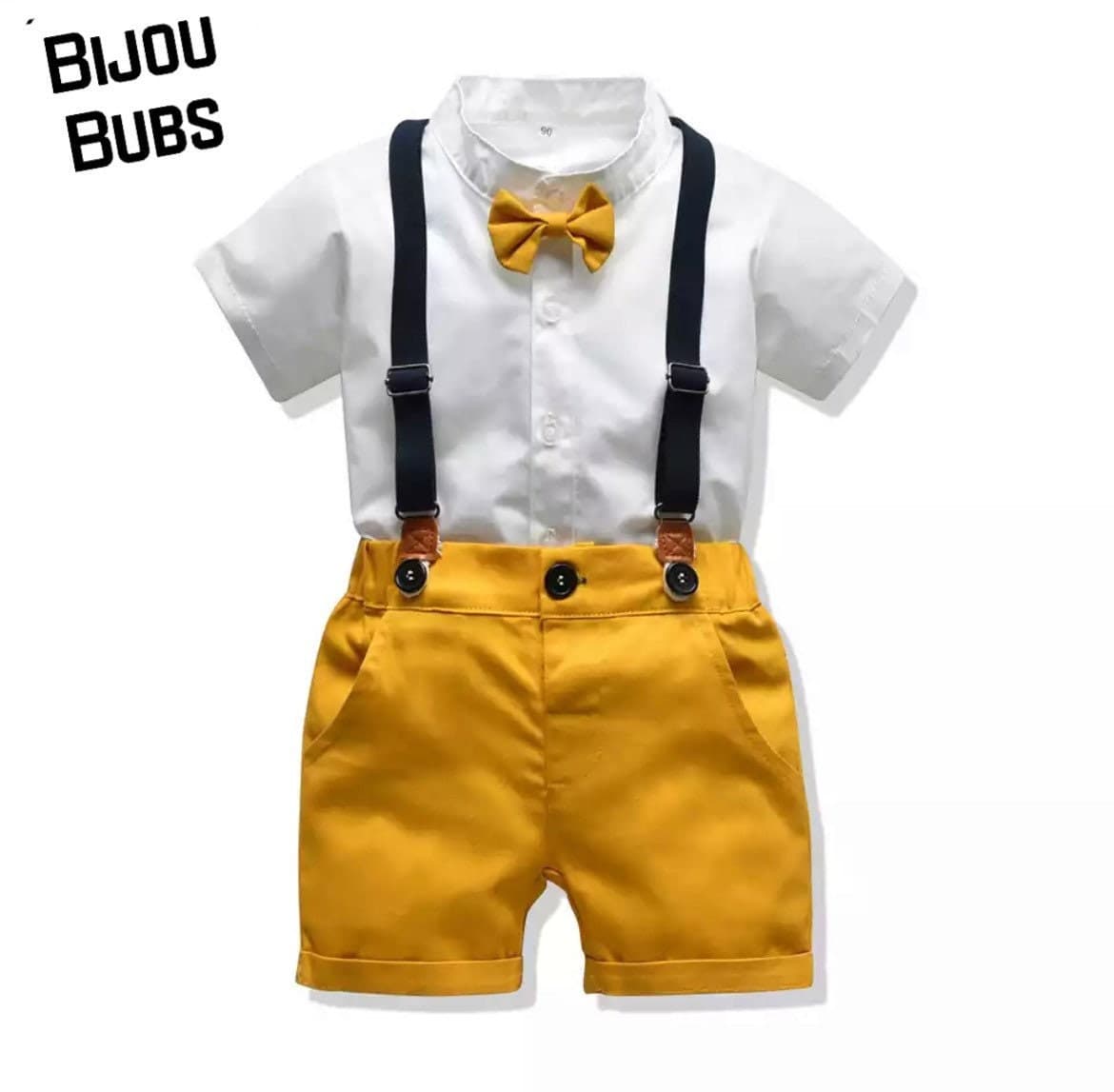 Mayfair - Baby Boy Short Sleeve Suit Set.