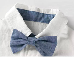 Byron - Baby Boy Wedding Suit with Bowtie, Newborn to 2 years Suit Set.