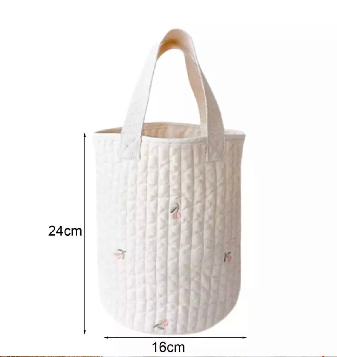 Quilted Baby Bag, Stylish Diaper Bucket  bag, Small Baby Diaper Bag , -Get your baby life more organised with stylish quilted nappy bag.
After all happy baby means a happy mummy! 
Have all your baby essentials neatly in one organised sp-Bijou Bubs